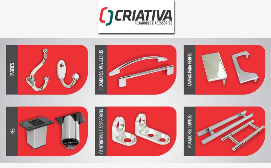 Criativa Puxadores e Acessórios